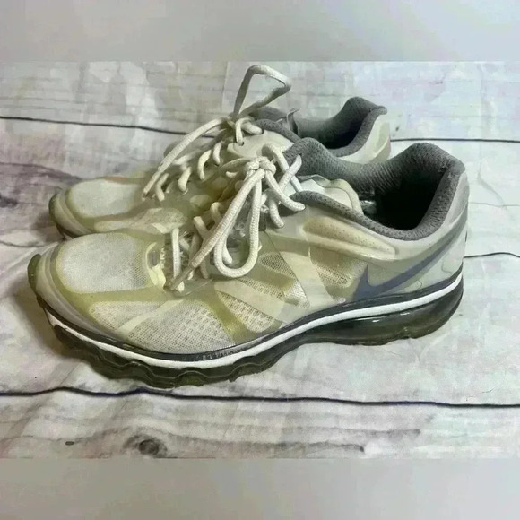 Nike Shoes - Nike air max fit sole white and grey sneakers